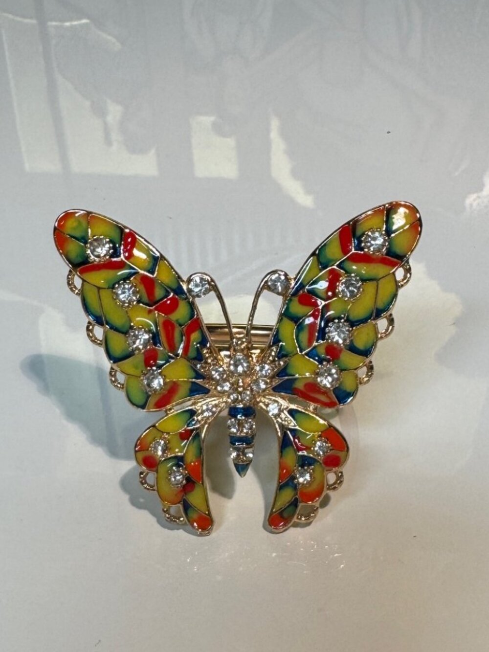 12 Butterfly Napkin Rings - New